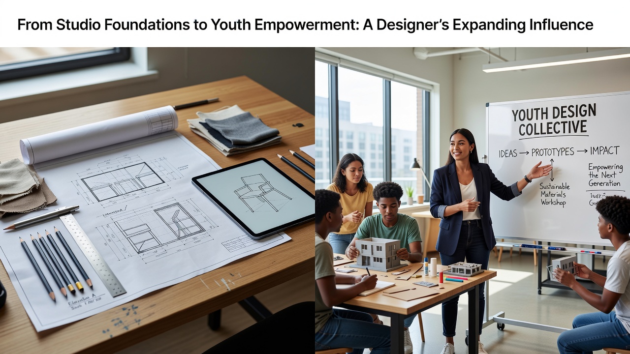 Designer Career Paths: From Studio Origins to Impactful Youth Empowerment Programs
